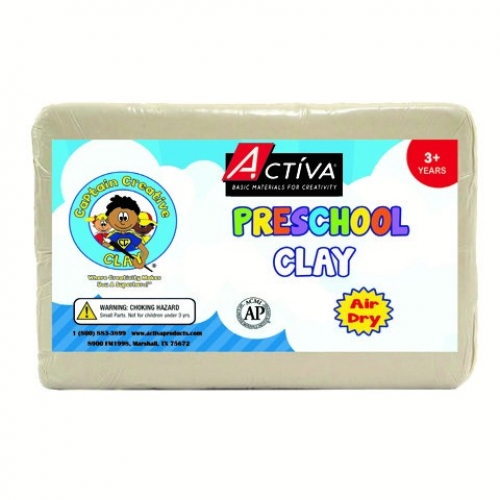 Preschool Clay 2.2 lb White Air-dry Clay